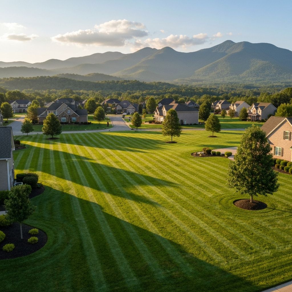 Lawn in Southwest Virginia